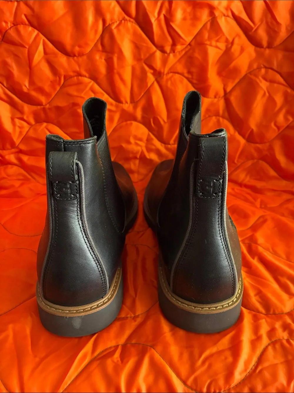 Cole Haan Men's Black Leather Chukka Boots